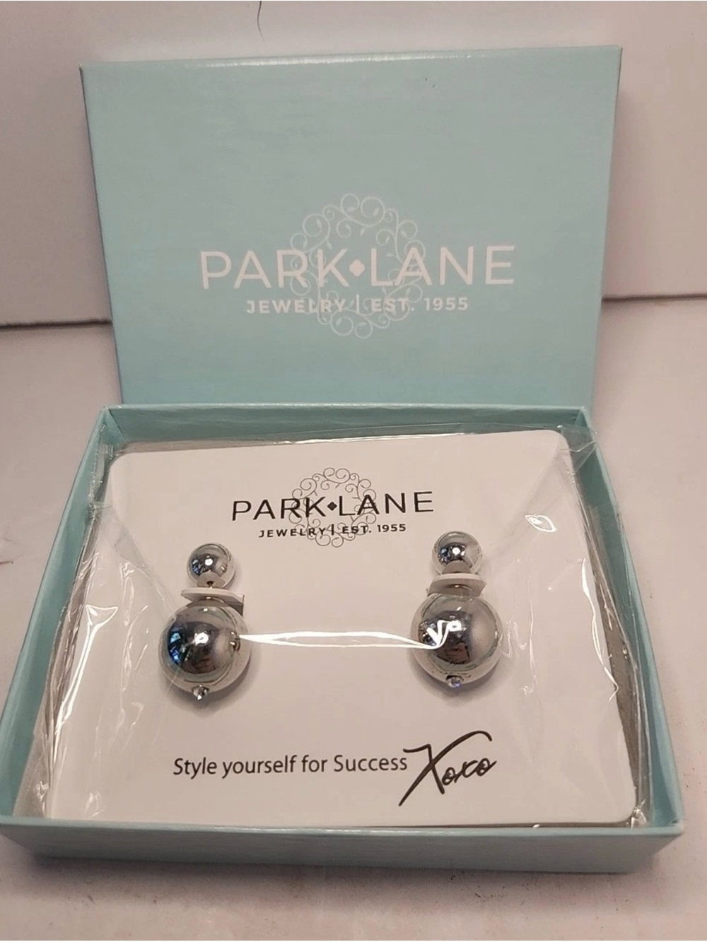 Park Lane Dovey Shiny Silver Earrings